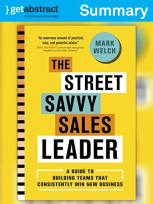 cover image of The Street Savvy Sales Leader (Summary)
